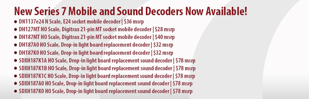 New Mobile and Sound Decoders